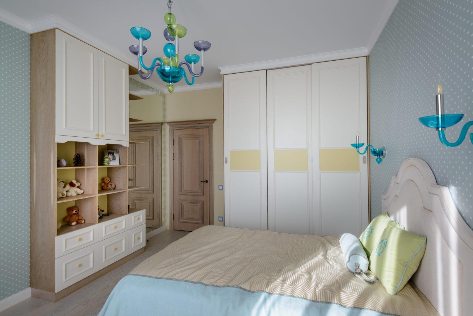 Дизайн интерьера детской комнаты ЖК Бавария